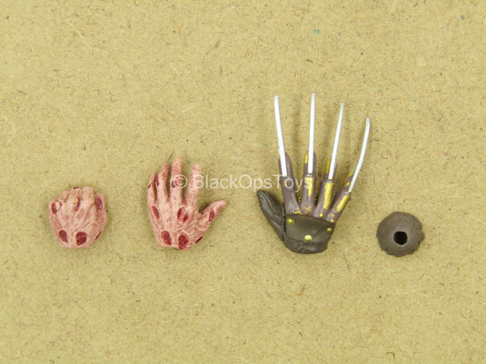 1/12 - Freddy Krueger - Male Burnt Hand Set Type 1