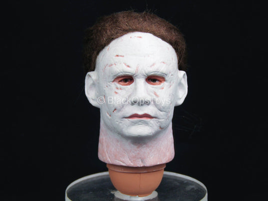 Late Night Killer - Male Masked Head Sculpt w/Rooted Hair