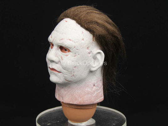 Late Night Killer - Male Masked Head Sculpt w/Rooted Hair