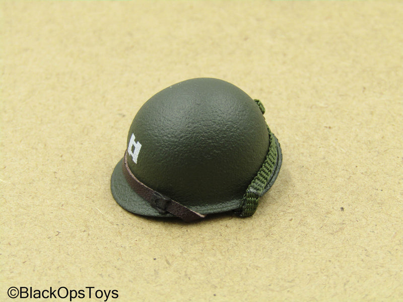 Load image into Gallery viewer, 1/12 - WWII U.S. Ranger on D-Day Captain - M1 Helmet

