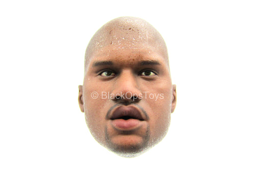 Los Angeles Lakers - Shaq - Male Head Sculpt w/Sweat Detail