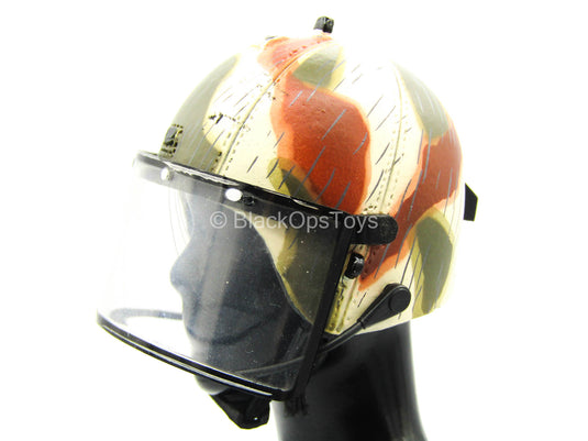 Helmet w/Cracked Face Mask Radio – BlackOpsToys1