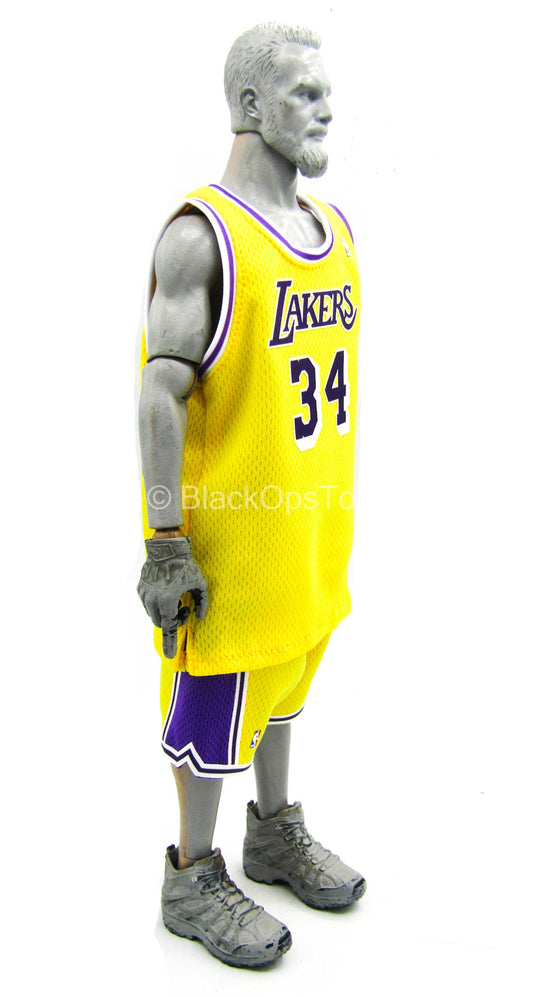 Los Angeles Lakers - Shaq - Large-Size Lakers Home Jersey