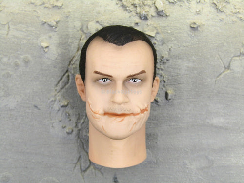 The Dark Knight Joker Police Heath Ledger Likeness Head Sculpt