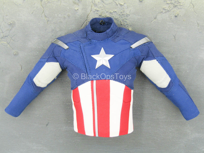 Load image into Gallery viewer, The Avengers - Captain America - Red White &amp; Blue Shirt
