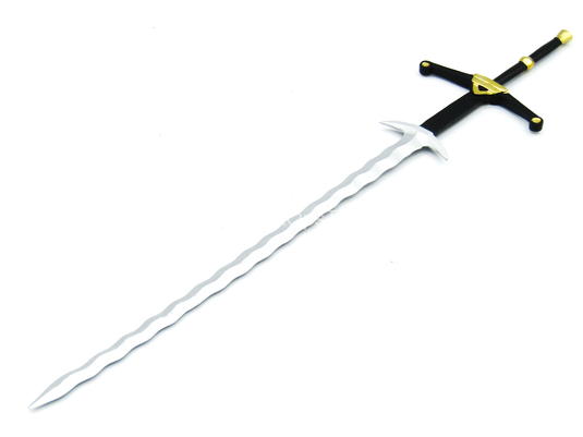 Crown Knight - Metal Silver & Gold Like Broadsword
