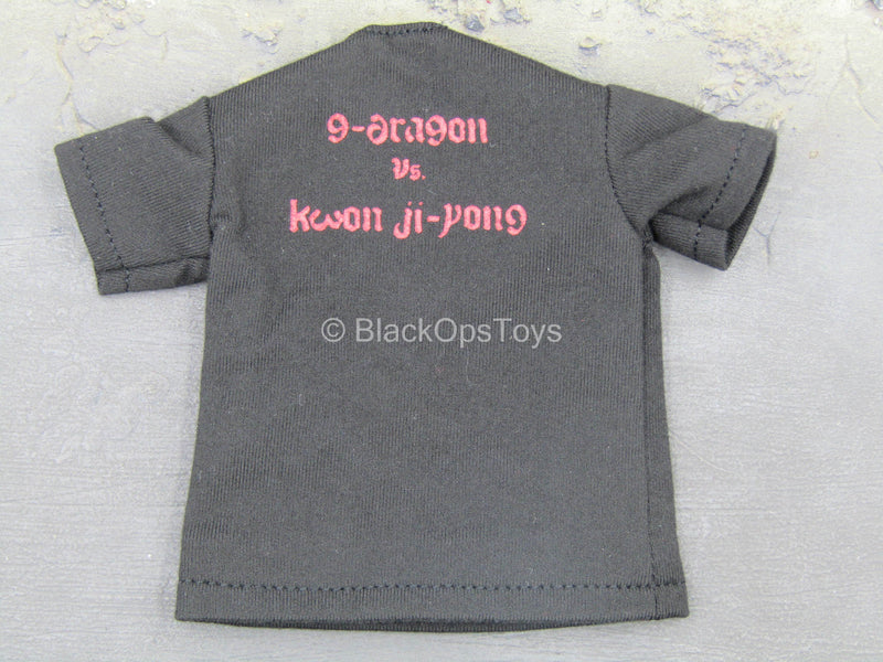 Load image into Gallery viewer, GD G-Dragon - Black Shirt w/Pink Writing

