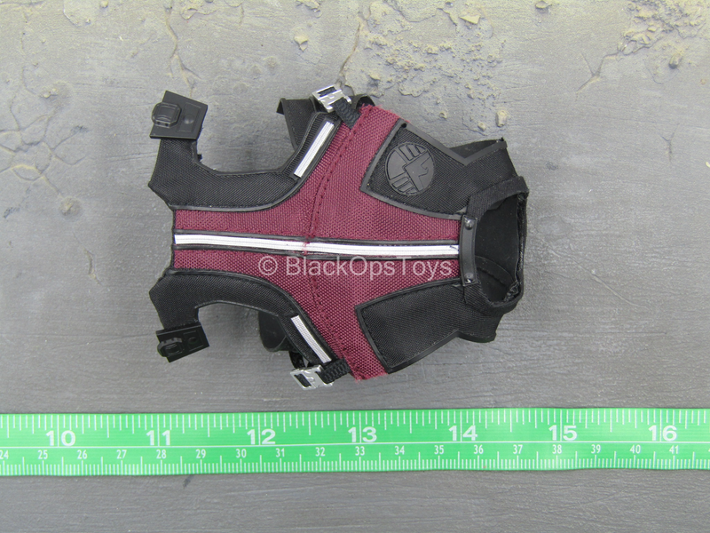 Load image into Gallery viewer, Avengers - Hawkeye - Red &amp; Black Combat Vest
