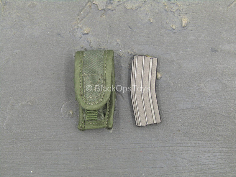 Load image into Gallery viewer, SFOD-D Team Leader - 30 Round 5.56 Magazine w/MOLLE Pouch

