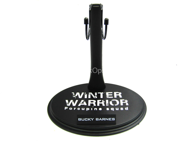 Load image into Gallery viewer, WWII - Winter Warrior Barnes - Base Figure Stand
