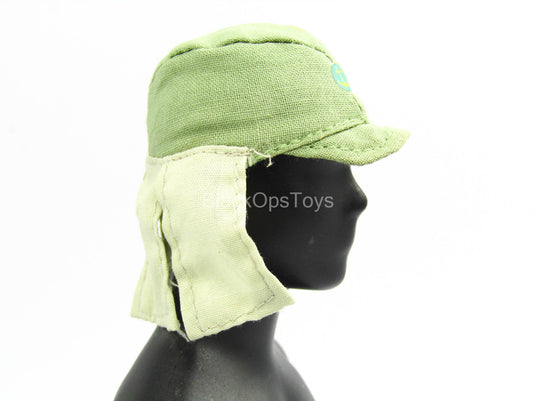 Green Hat w/Dust Flaps