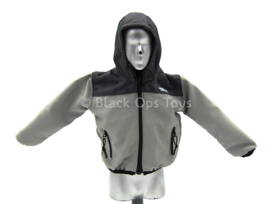 Metropolitan Police - Black & Grey Windbreaker Jacket