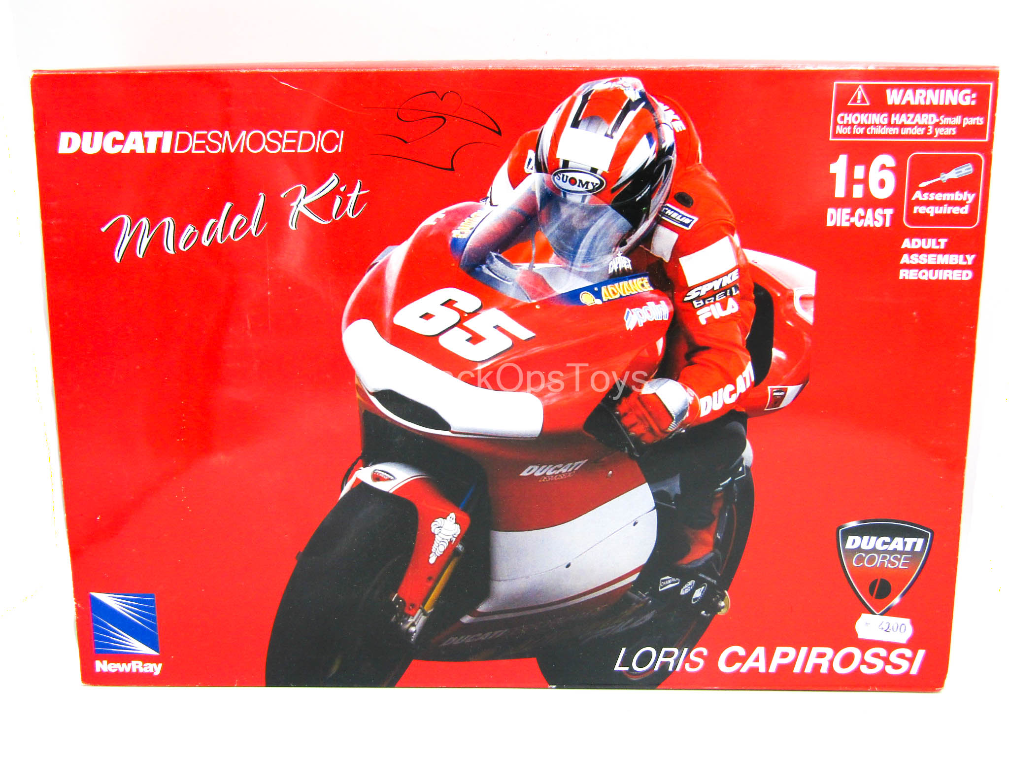 1/6 - Ducati Desmosedici Model Kit - MINT IN BOX – BlackOpsToys