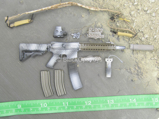 NSW Winter Warfare - MK18 MOD1 Rifle w/Attachment Set