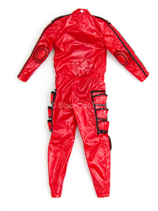 Super Kosei - Red Full Body Suit w/Hook & Loop Pads