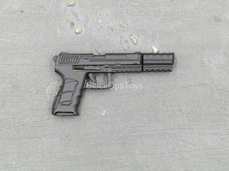 Load image into Gallery viewer, John Wick - Metal 9mm Pistol w/Muzzle Break
