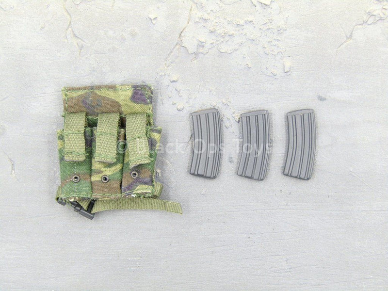 Load image into Gallery viewer, Navy Seal - Night Ops - OD Green Mag Pouch
