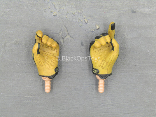 DEA - Black & Orange Right Trigger Gloved Hand Set