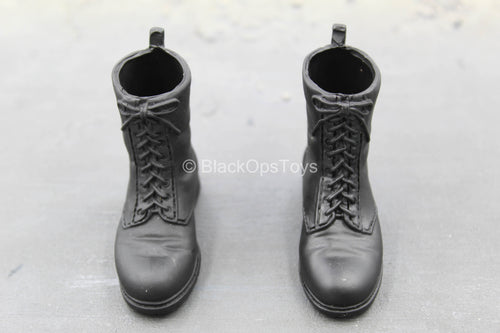British SAS - Sniper - Black Combat Boots (Foot Type)
