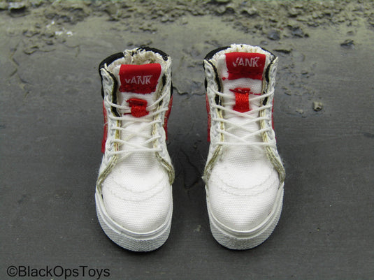 Zone Vigilante - White Sneaker Shoes (Foot Type)