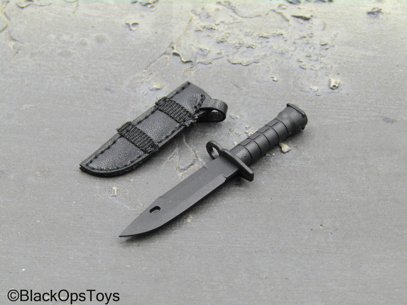Load image into Gallery viewer, Zone Vigilante - Black Knife w/Sheath
