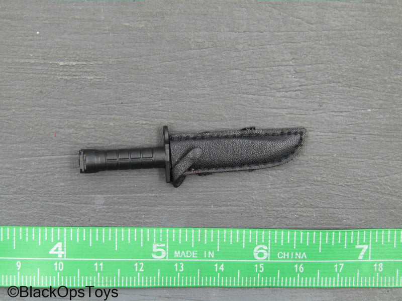 Load image into Gallery viewer, Zone Vigilante - Black Knife w/Sheath
