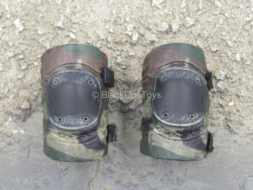 10th Special Forces Group - Woodland Camo Kneepads