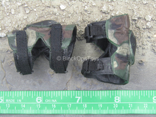 10th Special Forces Group - Woodland Camo Kneepads