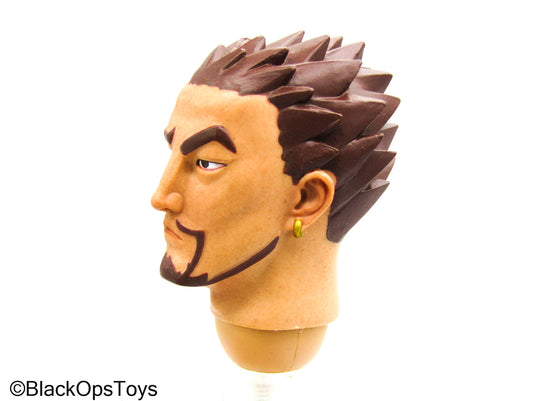 Zone Vigilante - Male Animated Head Sculpt w/Cigarette
