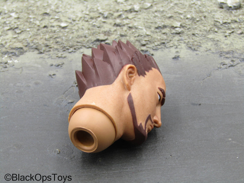 Load image into Gallery viewer, Zone Vigilante - Male Animated Head Sculpt w/Cigarette
