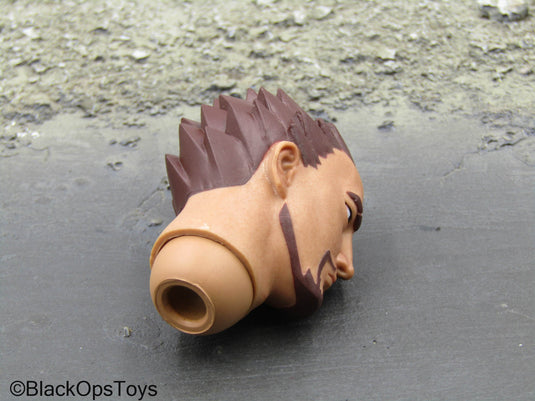 Zone Vigilante - Male Animated Head Sculpt w/Cigarette