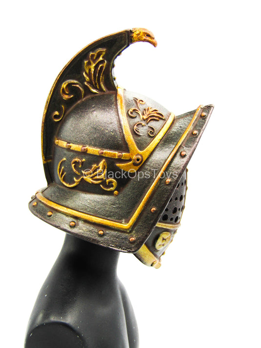 Hunting Ground Fighter - Metal Gladiator Helmet