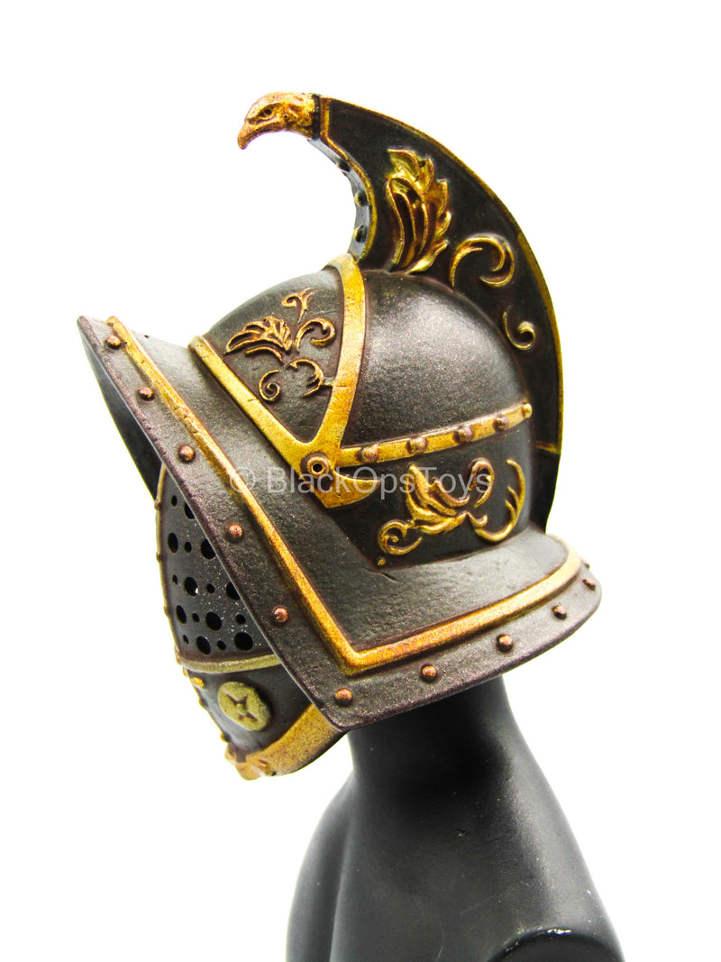 Load image into Gallery viewer, Hunting Ground Fighter - Metal Gladiator Helmet

