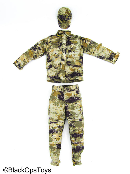 Precision Shooter - Type 07 Pixelated Combat Uniform Set