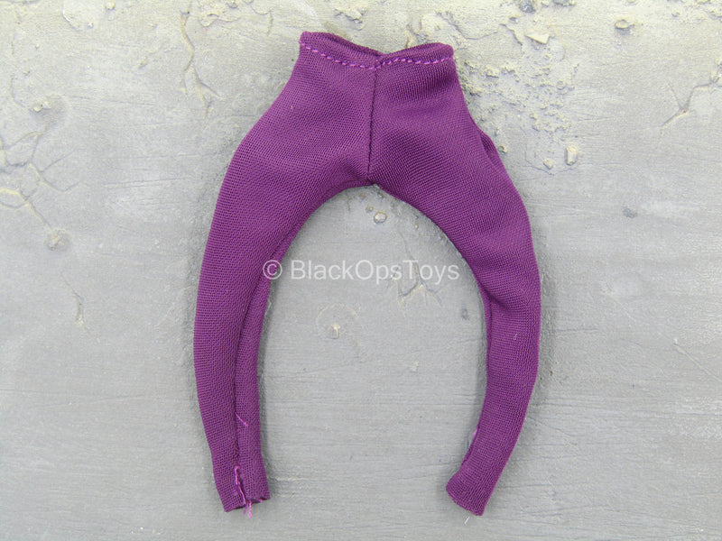 Load image into Gallery viewer, Girl Crush - &quot;M&quot; - Teen Size Purple Leggings

