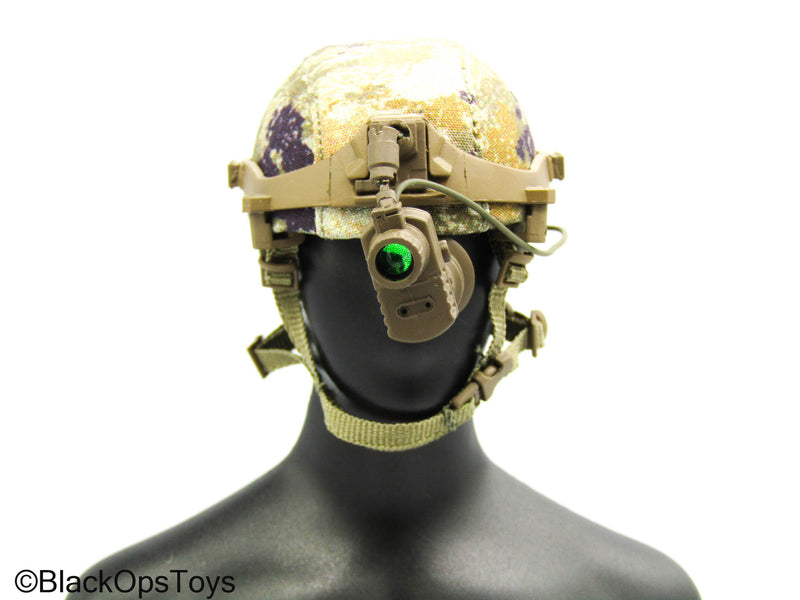 Load image into Gallery viewer, Precision Shooter - Type 07 Pixelated Helmet w/NVG
