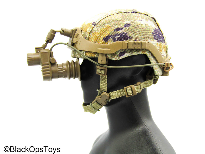 Load image into Gallery viewer, Precision Shooter - Type 07 Pixelated Helmet w/NVG
