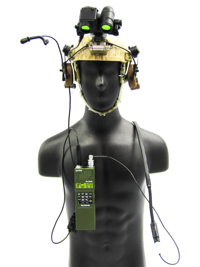 Load image into Gallery viewer, SMU Part XIII Recce Element B - AOR1 Helmet w/NVG &amp; Radio Set
