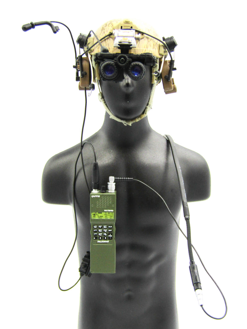 Load image into Gallery viewer, SMU Part XIII Recce Element B - AOR1 Helmet w/NVG &amp; Radio Set
