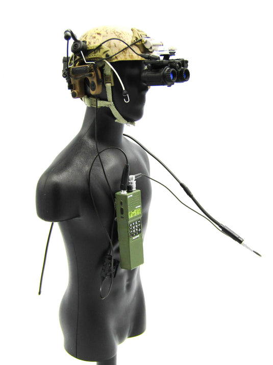 SMU Part XIII Recce Element B - AOR1 Helmet w/NVG & Radio Set