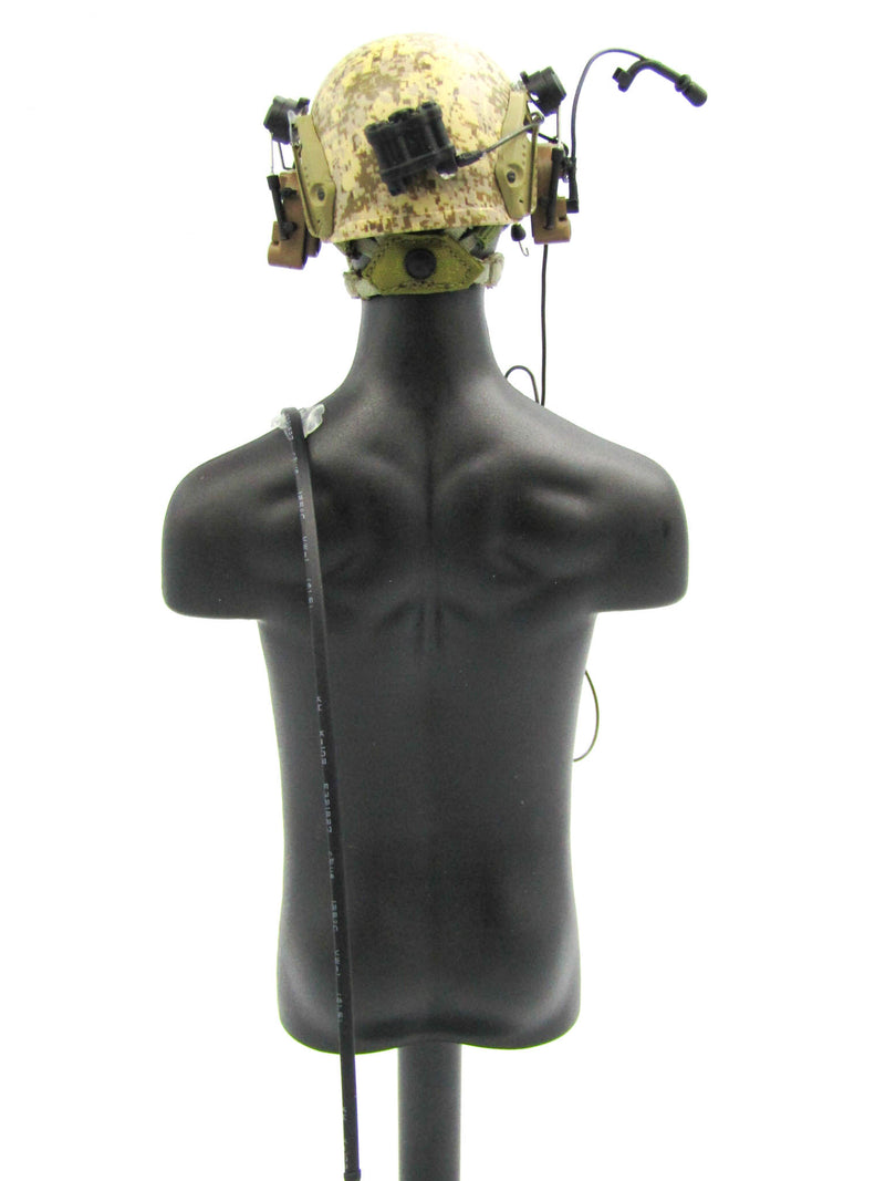 Load image into Gallery viewer, SMU Part XIII Recce Element B - AOR1 Helmet w/NVG &amp; Radio Set
