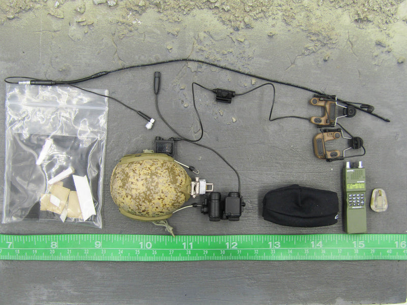 Load image into Gallery viewer, SMU Part XIII Recce Element B - AOR1 Helmet w/NVG &amp; Radio Set
