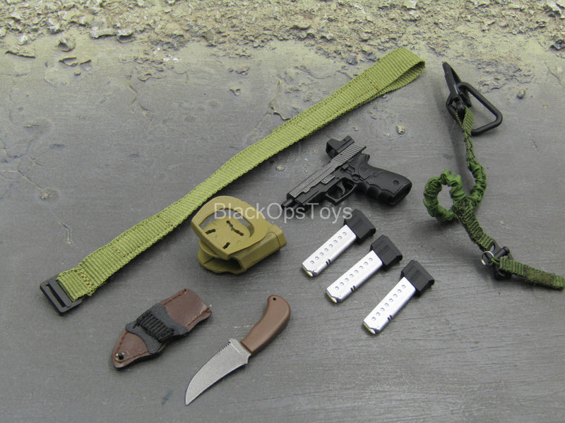 Load image into Gallery viewer, SMU Part XIII Recce Element B - P220 Pistol w/Holster &amp; Belt Set
