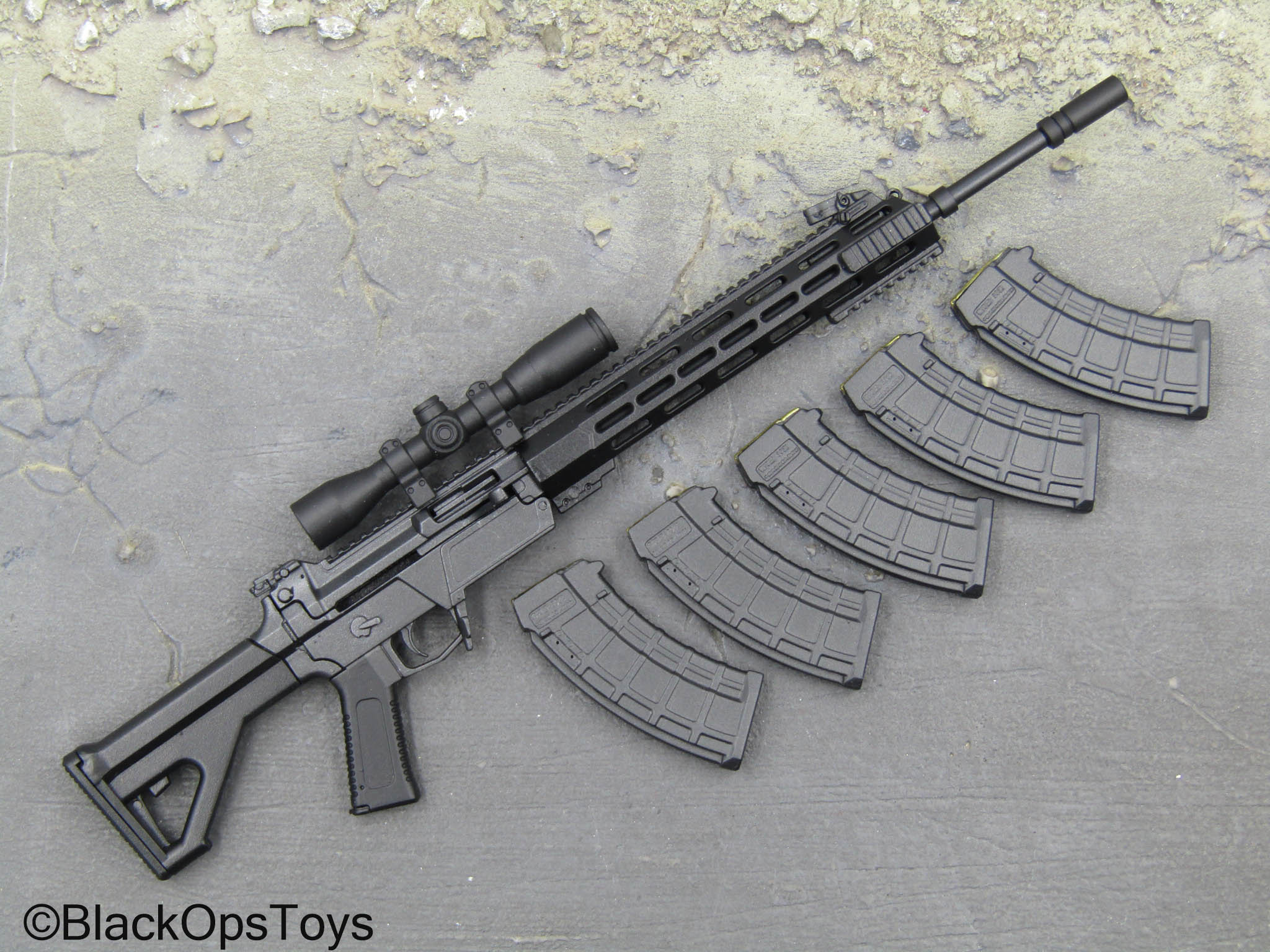 Precision Shooter - QBU-191 Rifle w/Scope – BlackOpsToys