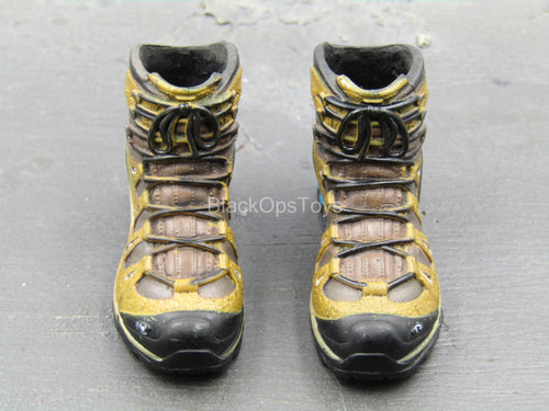 SMU Part XIII Recce Element B - Tan Hiking Boots (Peg Type)