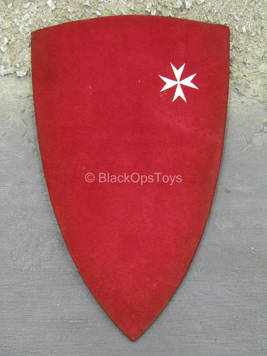 Malta Knights - Hospitaller - Red Wood Shield