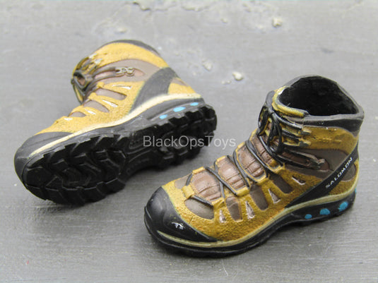 SMU Part XIII Recce Element B - Tan Hiking Boots (Peg Type)