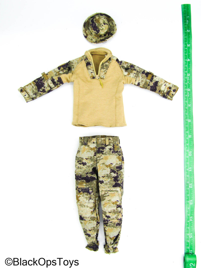 Load image into Gallery viewer, Precision Shooter - Type 07 Pixelated Combat Uniform Set w/Boonie Hat
