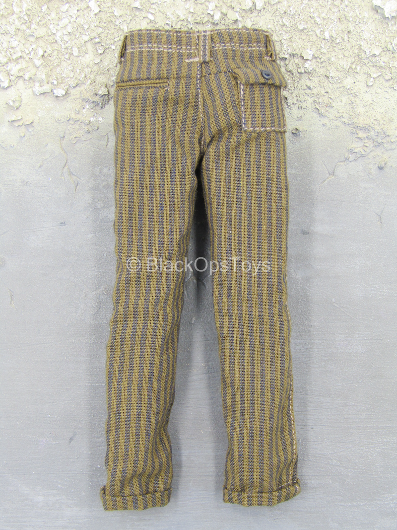 Load image into Gallery viewer, Sheldon Cooper - Brown Striped Pants
