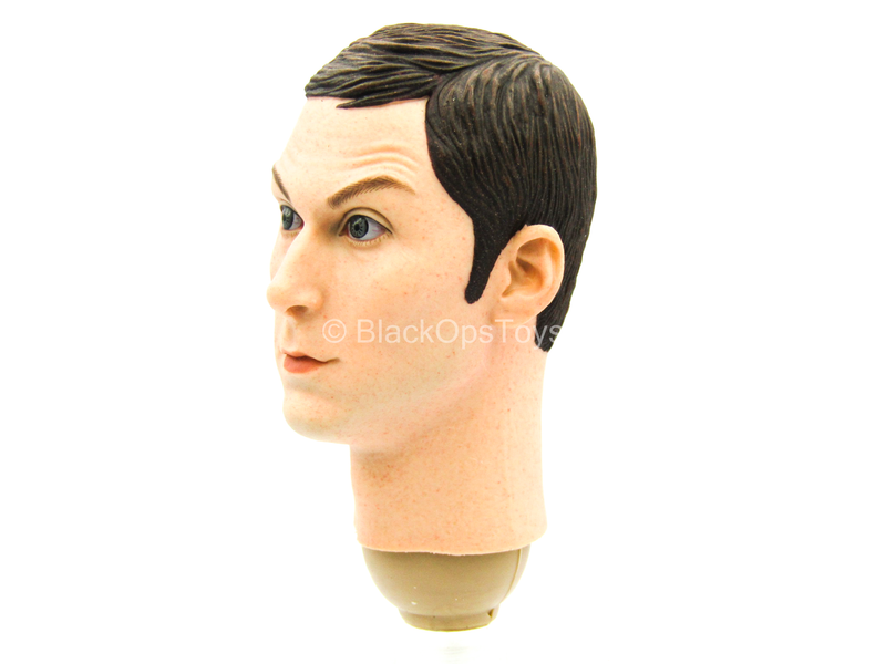 Load image into Gallery viewer, Sheldon Cooper - Expression Head Sculpt w/Jim Parsons Likeness
